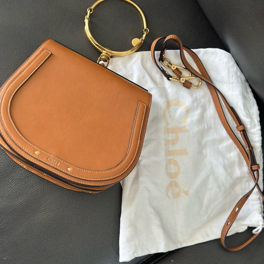 Chloe large NILE tan leather Bag